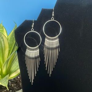 Silver Fashion Earrings